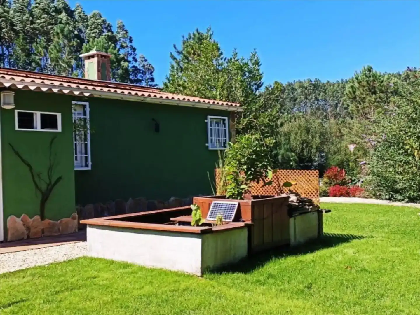 Jardí de Finca rústica en venda en San Sadurniño amb Jardí privat