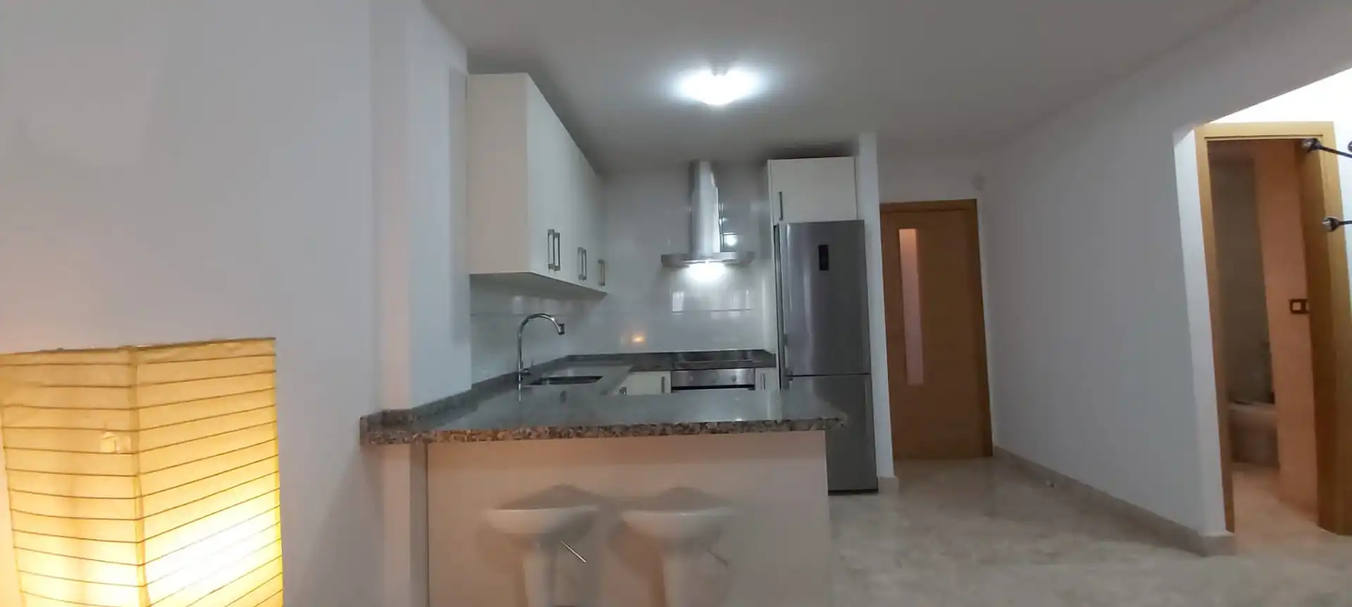Kitchen of Apartments for sale in Algeciras  with Storage room, Furnished and Oven