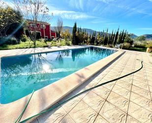 Swimming pool of House or chalet for sale in Hondón de las Nieves / El Fondó de les Neus  with Air Conditioner and Terrace
