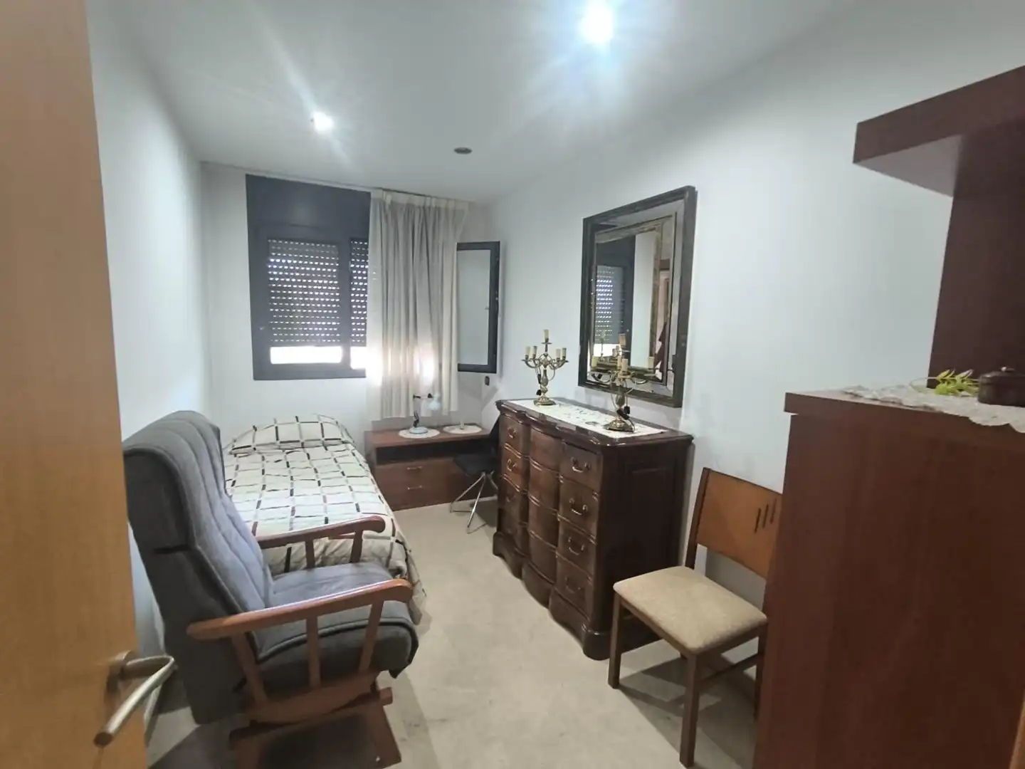 Schlafzimmer von Wohnung zum Verkauf in Manresa mit Heizung, Terrasse und Balkon