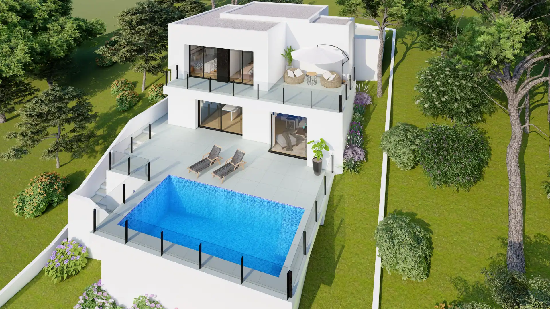 Neubau-Villa mit Pool zum Verkauf in Calle Jazmines, imagen 6