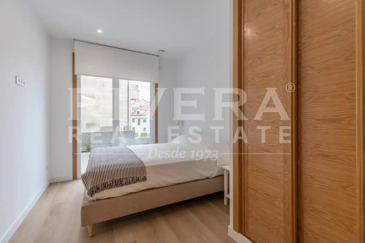 Habitación de Apartamento en venta en Sanxenxo con Aire acondicionado, Calefacción y Terraza