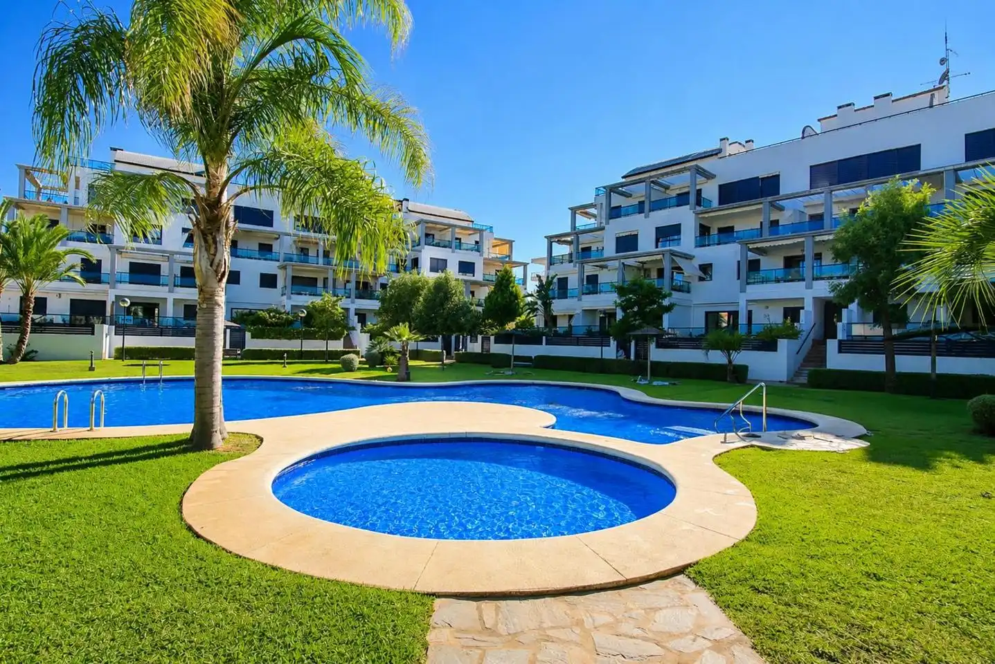Swimming pool of Duplexes for sale in Dénia  with Air Conditioner, Terrace and Storage room