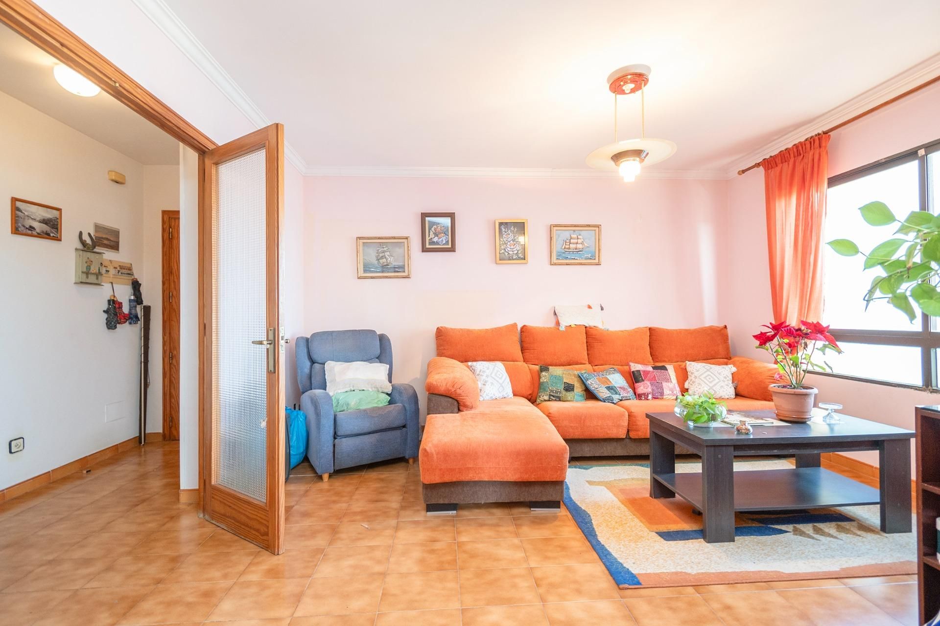 Living room of Flat for sale in  Palma de Mallorca  with Terrace and Storage room