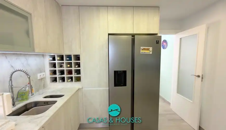 Kitchen of Apartments for sale in La Manga del Mar Menor  with Air Conditioner, Heating and Terrace