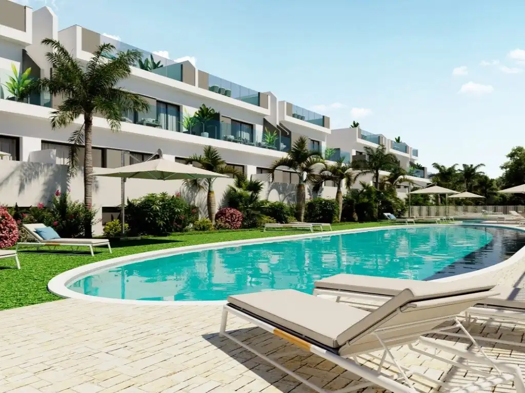 Piscina de Casa o chalet en venta en Torrevieja con Aire acondicionado, Jardín privado y Piscina