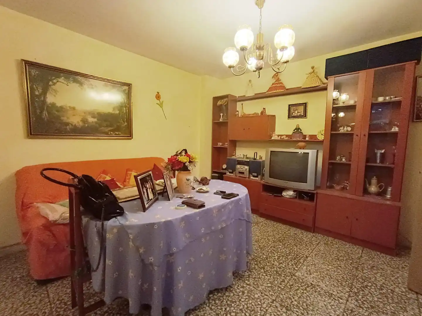 Sala de estar de Piso en venta en Guadix con Balcón
