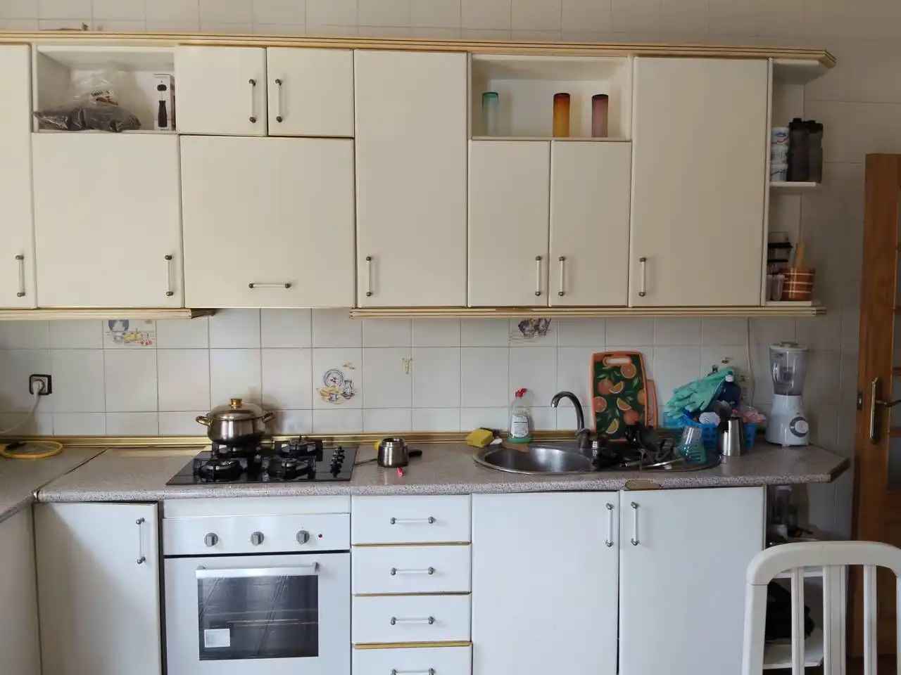 Cocina de Casa o chalet de alquiler en Carmona con Aire acondicionado, Calefacción y Jardín privado