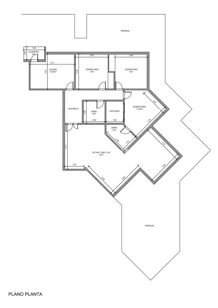 Wohnung zum Verkauf in Málaga mit Klimaanlage und Terrasse