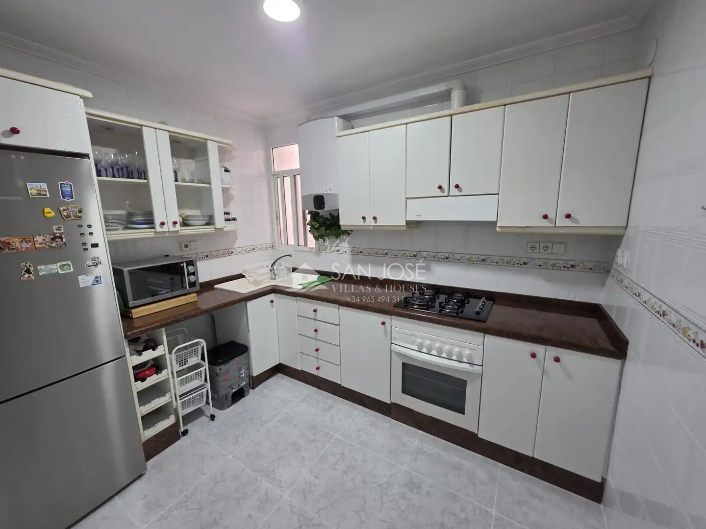 Kitchen of Flat for sale in Alicante / Alacant  with Air Conditioner and Balcony