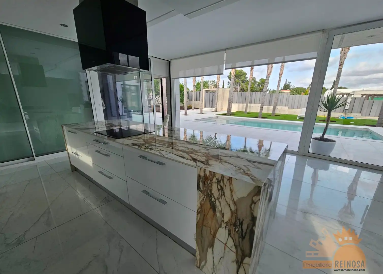 Cocina de Casa o chalet en venta en Molina de Segura con Aire acondicionado, Jardín privado y Terraza