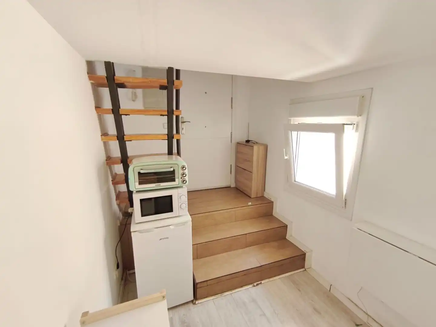 Küche von Wohnung zur Miete in Madrid mit Heizung, Terrasse und Möbliert