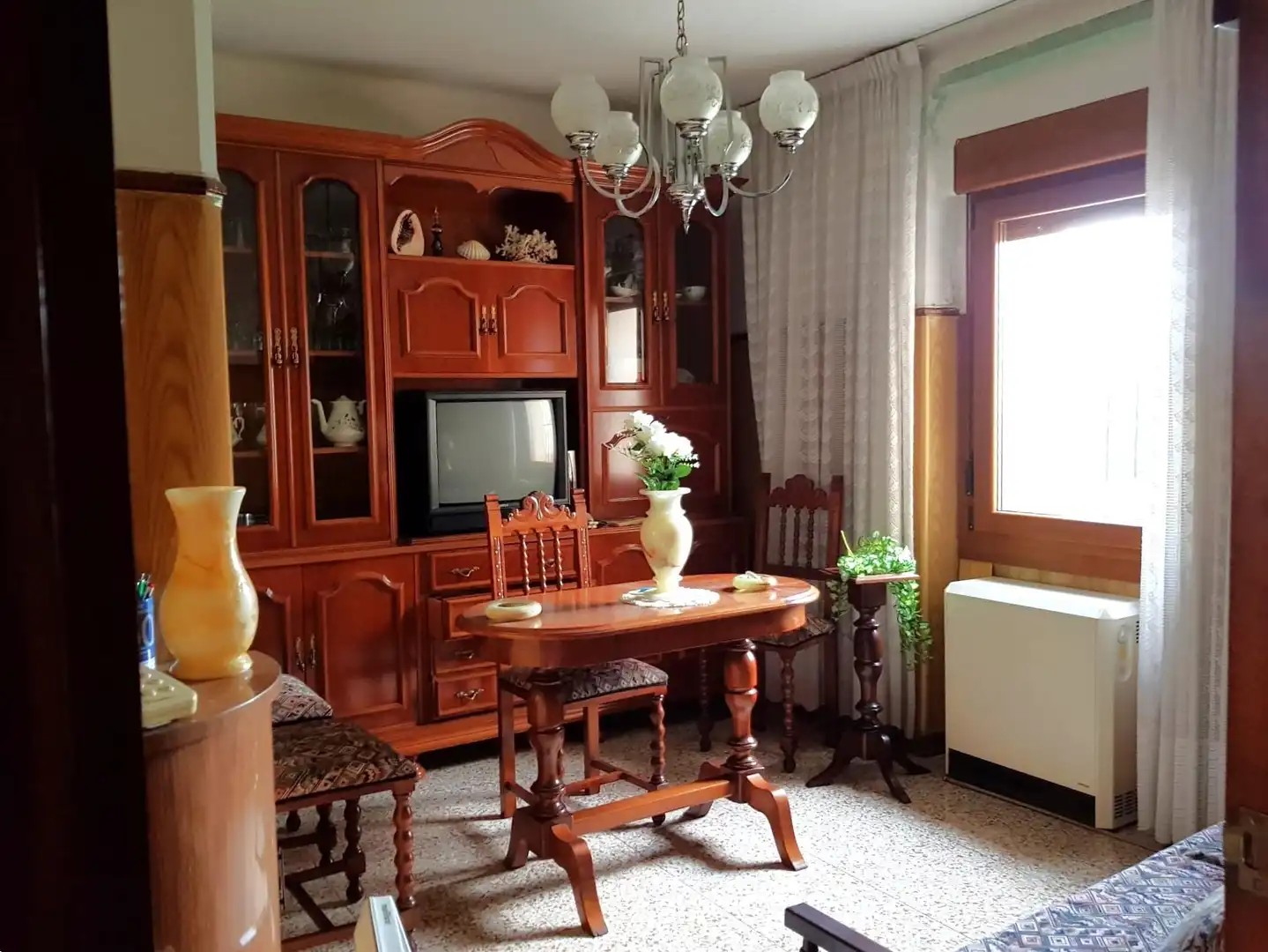 Sala de estar de Finca rústica en venta en Siero con Calefacción, Jardín privado y Trastero