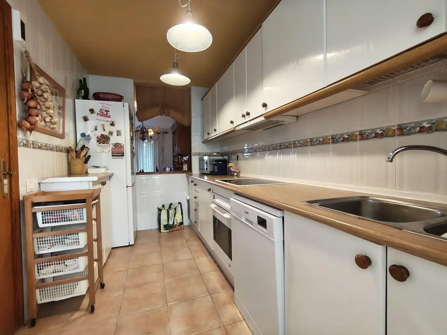 Cocina de Dúplex en venta en Villajoyosa / La Vila Joiosa con Jardín privado, Terraza y Trastero