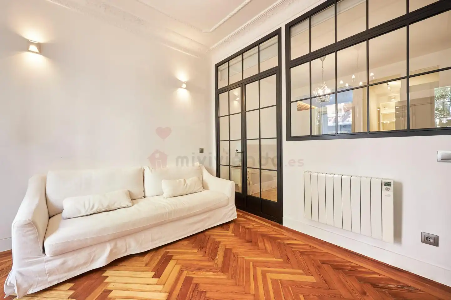 Sala de estar de Piso de alquiler en Chamberí