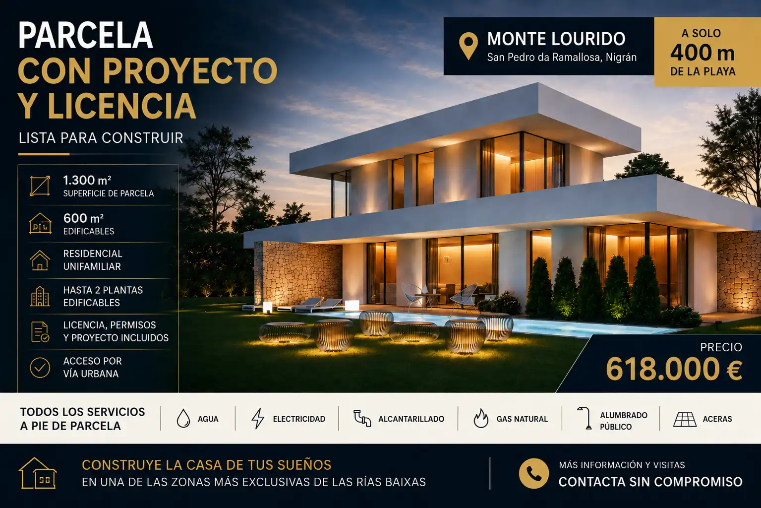 Lands and plots for sale in Rúa  FOZ-SAN PEDRO, imagen 2