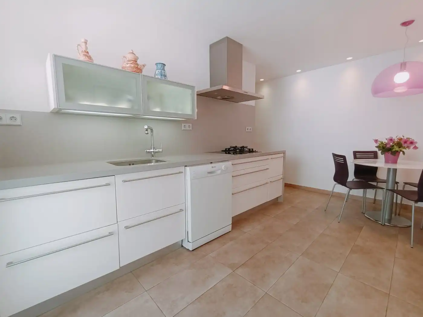 Kitchen of Flat for rent in Elche / Elx  with Air Conditioner, Furnished and Alarm