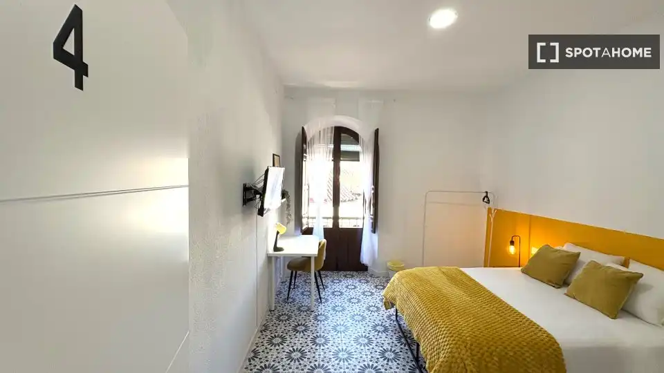 Habitación de Piso de alquiler en Granada con Aire acondicionado, Calefacción y Amueblado