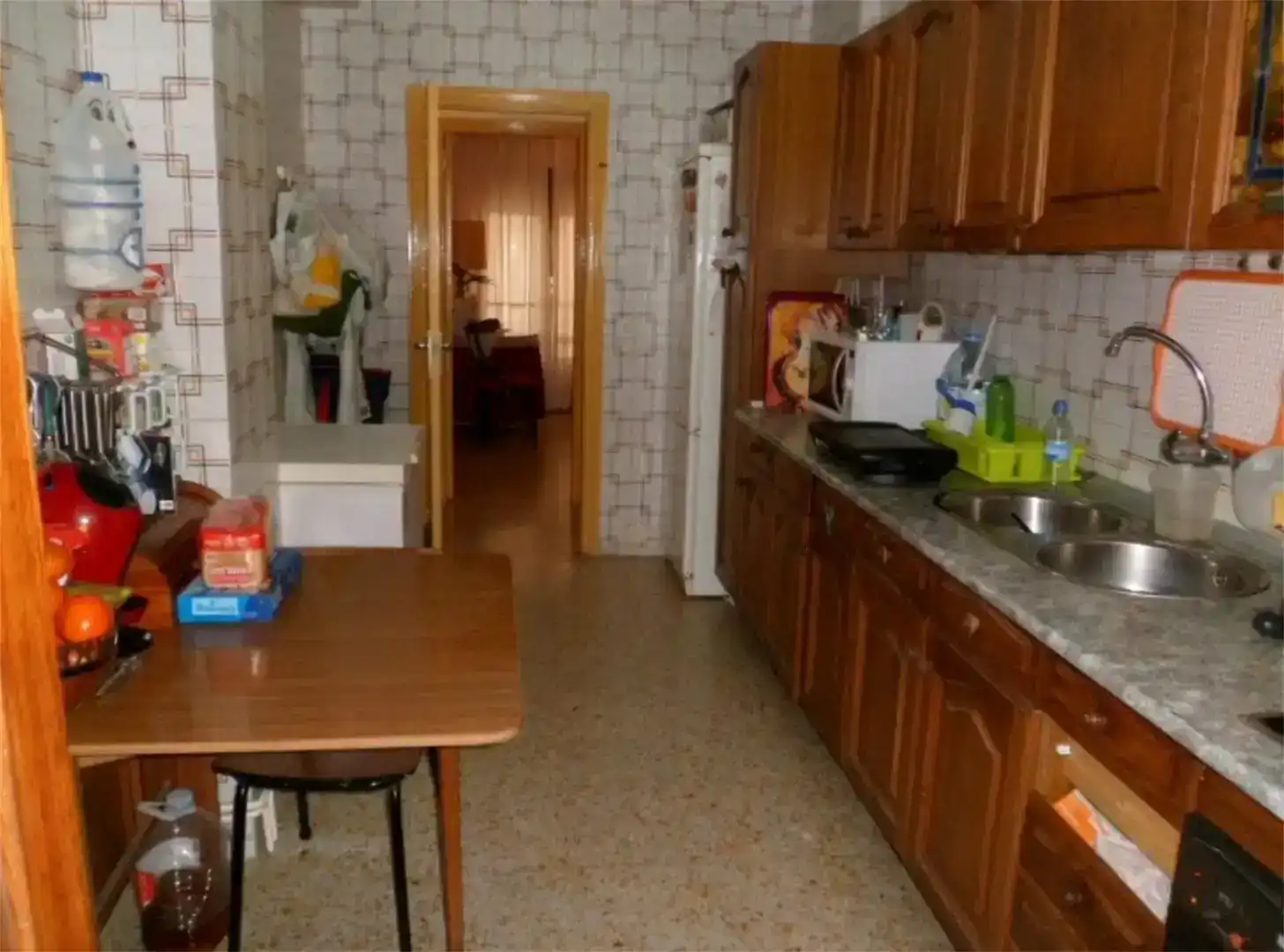 Cuina de Casa adosada en venda en Valdestillas amb Balcó