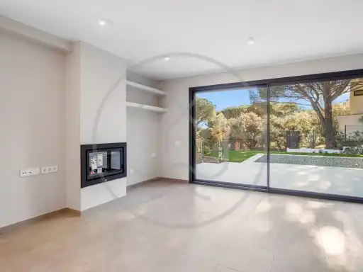 Living room of Houses for sale in Calonge i Sant Antoni  with Air Conditioner, Heating and Private garden