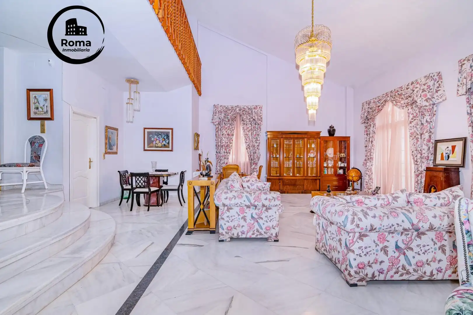 Sala de estar de Casa o chalet en venta en La Zubia con Calefacción, Jardín privado y Terraza