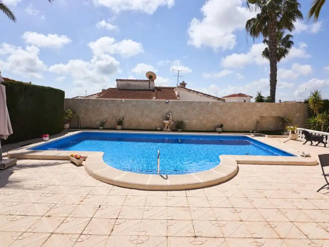 Swimming pool of Houses for sale in Rojales  with Air Conditioner and Private garden