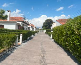 Exterior view of Single-family semi-detached for sale in Peñíscola / Peníscola  with Air Conditioner, Terrace and Balcony