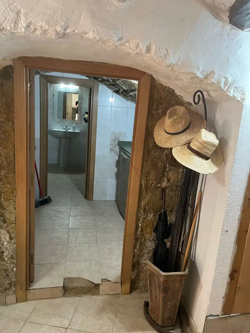 Badezimmer von Haus oder Chalet zum Verkauf in Tàrrega mit Heizung, Möbliert und Ofen