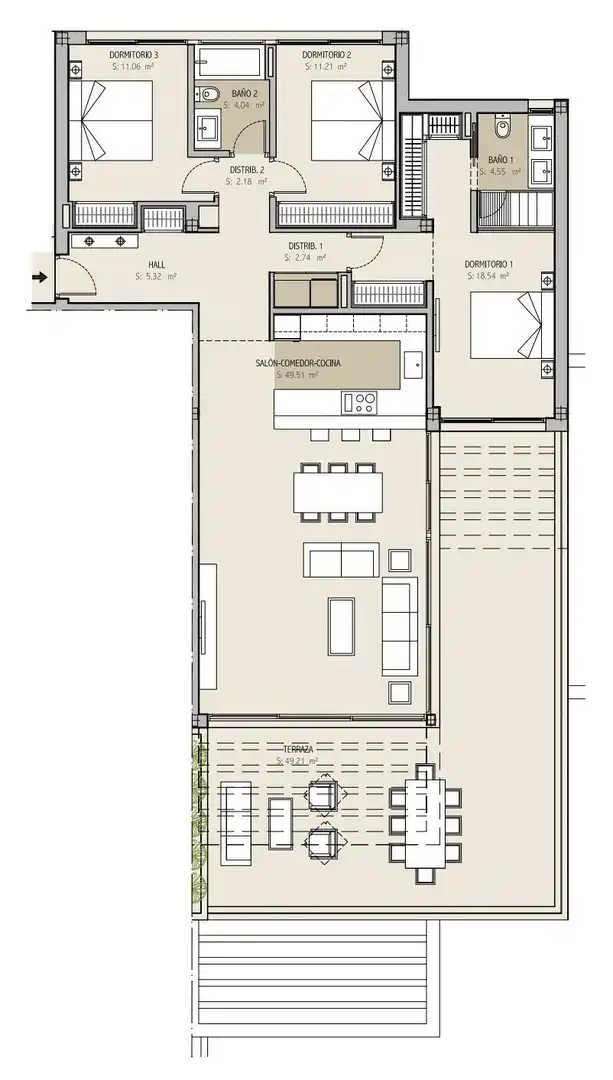 Apartament en venda a Huerta Nueva