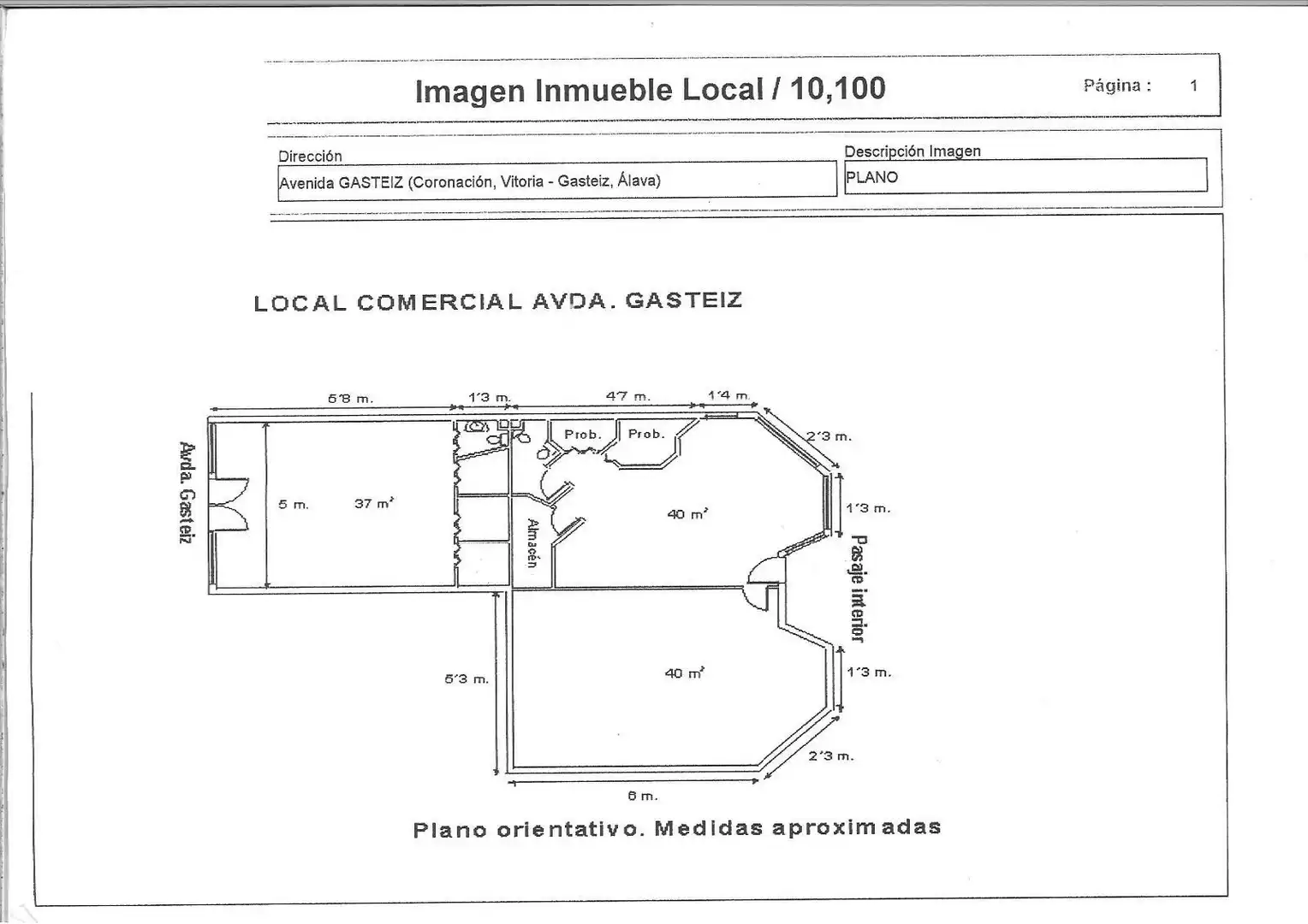 Exterior view of Commercial properties for sale in Vitoria - Gasteiz