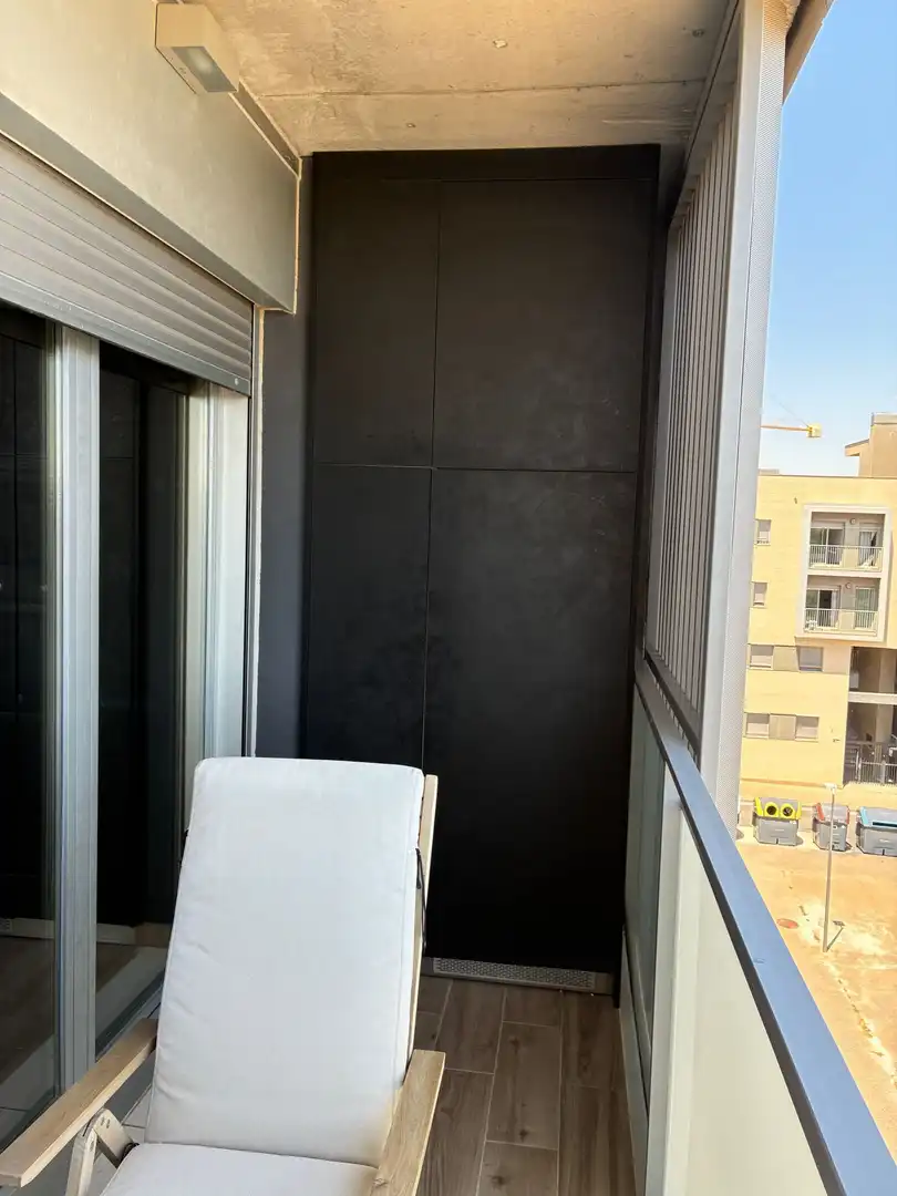 Balcony of Flat for sale in Zaragoza  with Air Conditioner, Heating and Terrace