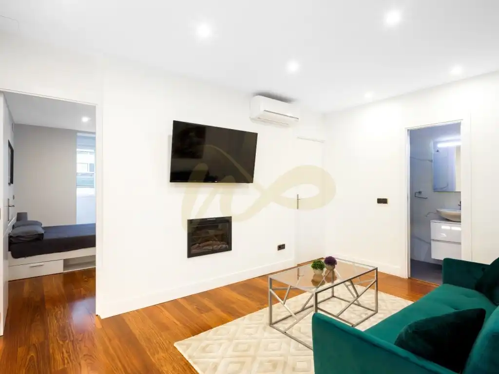 Wohnzimmer von Wohnung zur Miete in Madrid