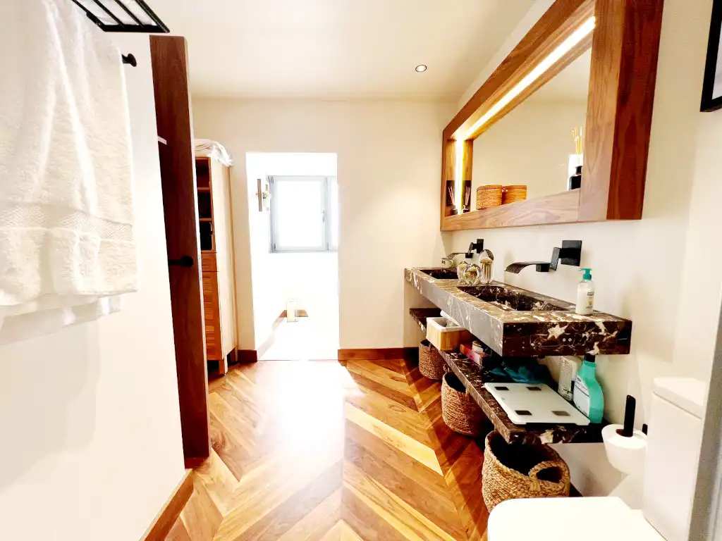 Baño de Casa o chalet en venta en Villalbilla con Calefacción, Jardín privado y Terraza