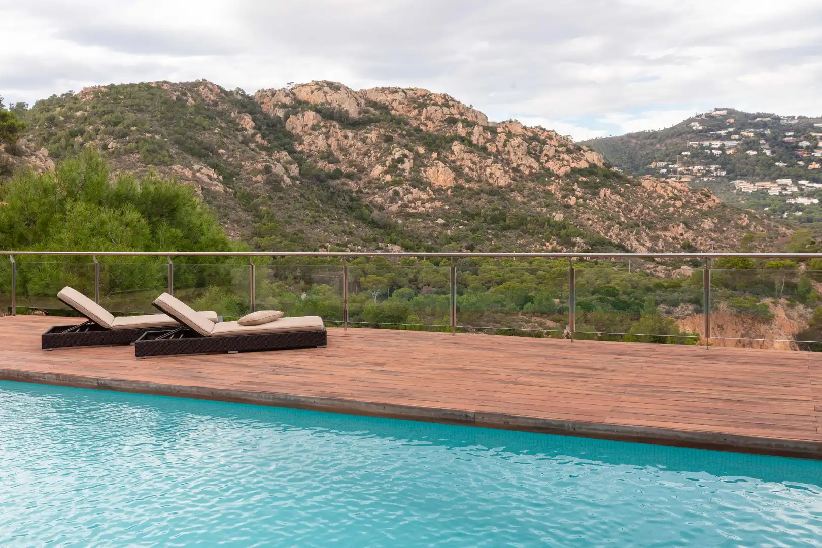 Swimming pool of Houses for sale in Begur  with Air Conditioner, Heating and Private garden