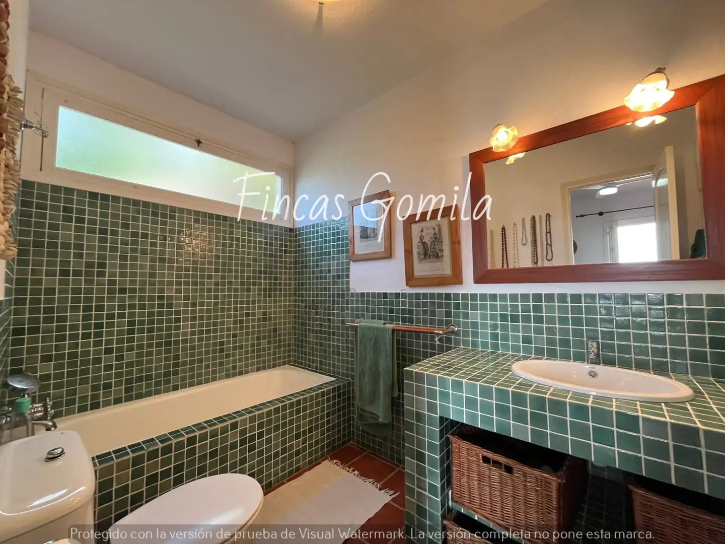Baño de Casa o chalet en venta en Alaior con Jardín privado, Terraza y Piscina