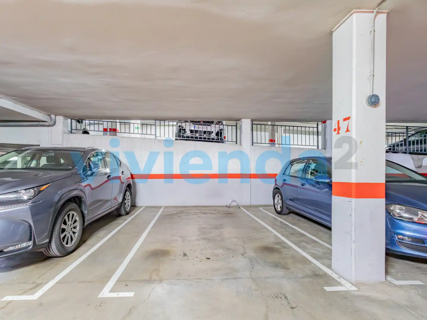 Parking of Flat for sale in Madrid  with Air Conditioner, Heating and Storage room