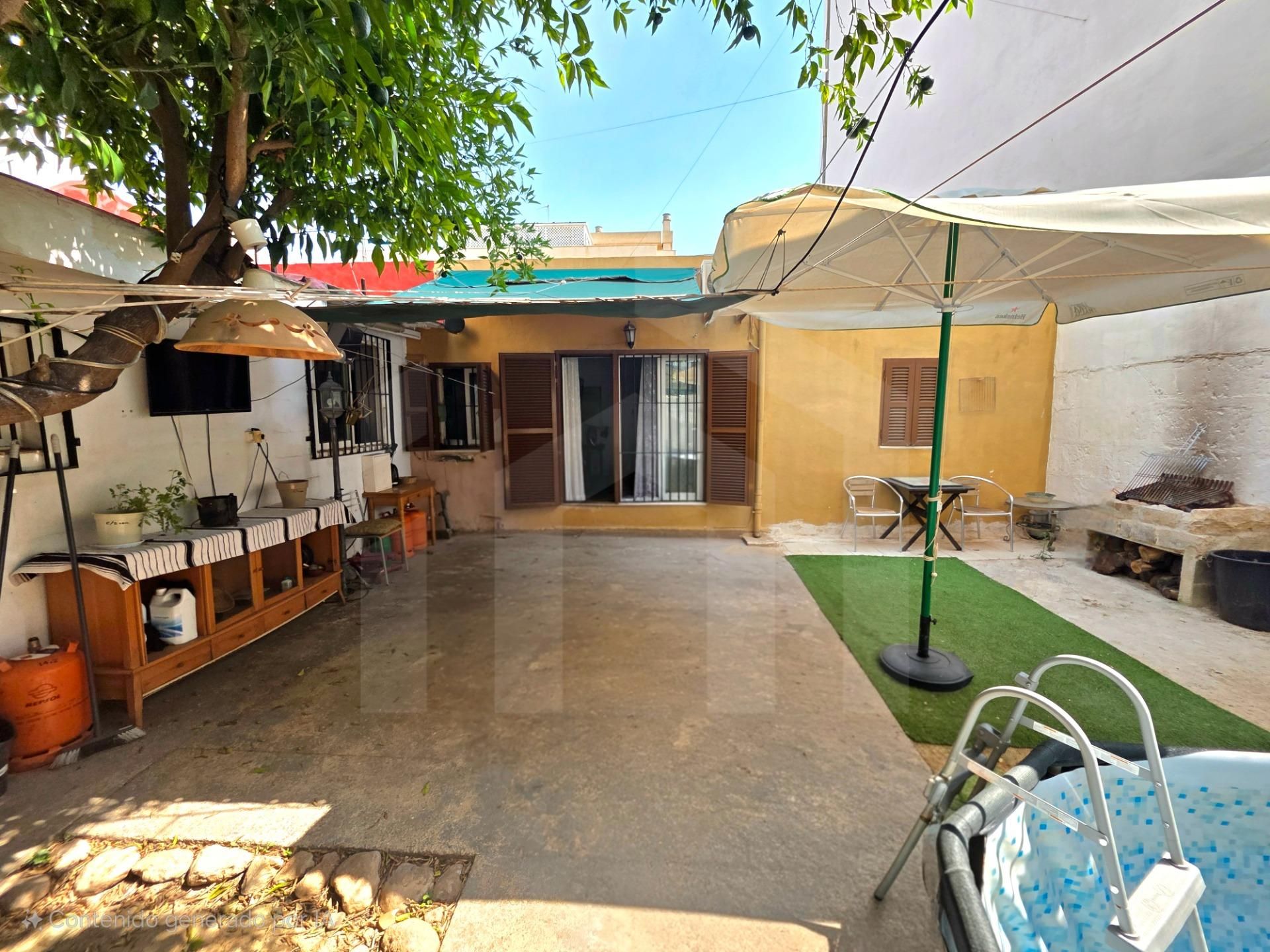 Exterior view of House or chalet for sale in  Palma de Mallorca  with Air Conditioner, Private garden and Terrace