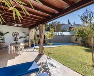 Terrace of House or chalet for sale in  Granada Capital  with Air Conditioner, Heating and Private garden