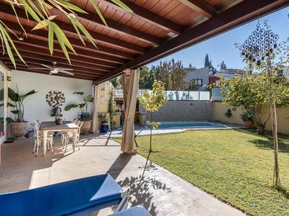 Terrace of House or chalet for sale in  Granada Capital  with Air Conditioner, Heating and Private garden