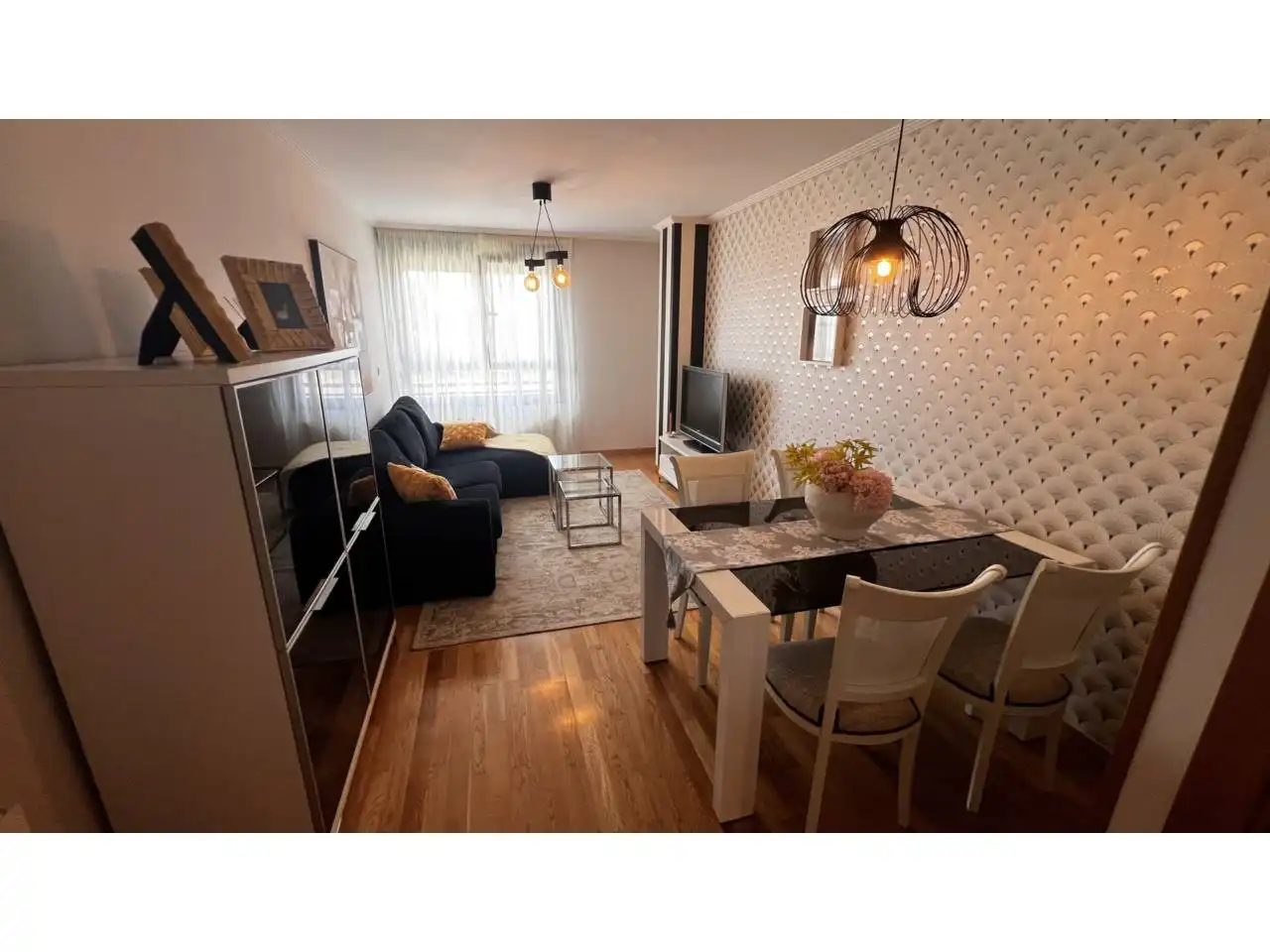 Wohnzimmer von Wohnung zum Verkauf in Medina de Pomar mit Heizung, Abstellraum und Möbliert