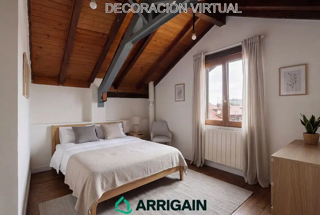 Habitación de Casa adosada en venta en Donostia - San Sebastián  con Calefacción, Jardín privado y Terraza