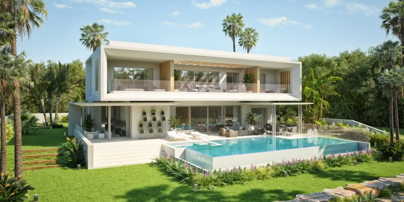 Vista exterior de Casa o xalet en venda en Ojén amb Aire condicionat, Calefacció i Jardí privat