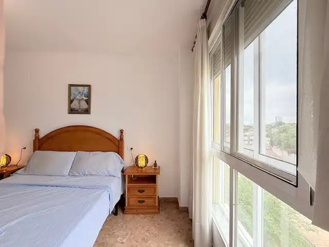 Schlafzimmer von Wohnung zum Verkauf in Castellón de la Plana / Castelló de la Plana mit Klimaanlage, Heizung und Abstellraum