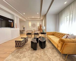 Living room of Apartment to share in  Madrid Capital  with Air Conditioner, Heating and Terrace