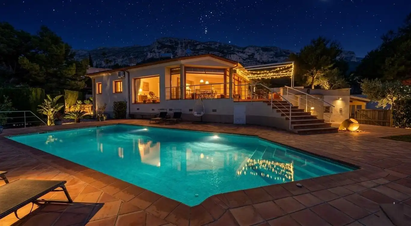 Swimming pool of Houses for sale in Dénia  with Air Conditioner, Private garden and Terrace