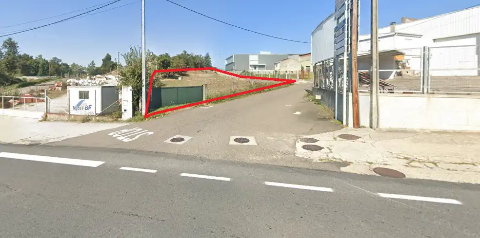Vista exterior de Terreny industrial en venda en Ourense Capital 