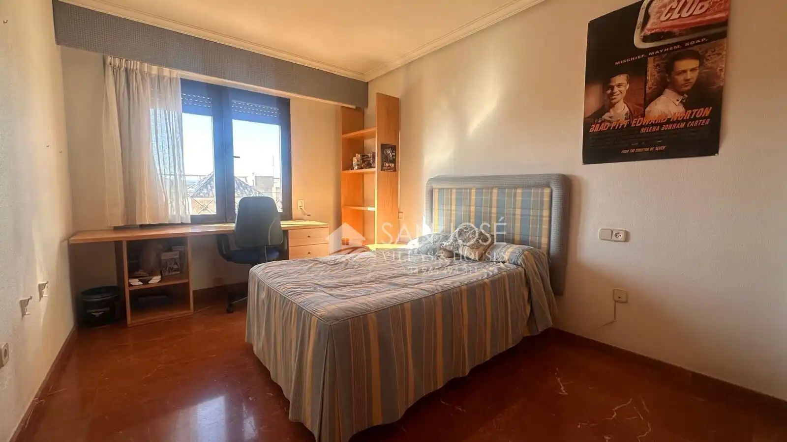 Bedroom of Flat for sale in Aspe  with Air Conditioner and Storage room