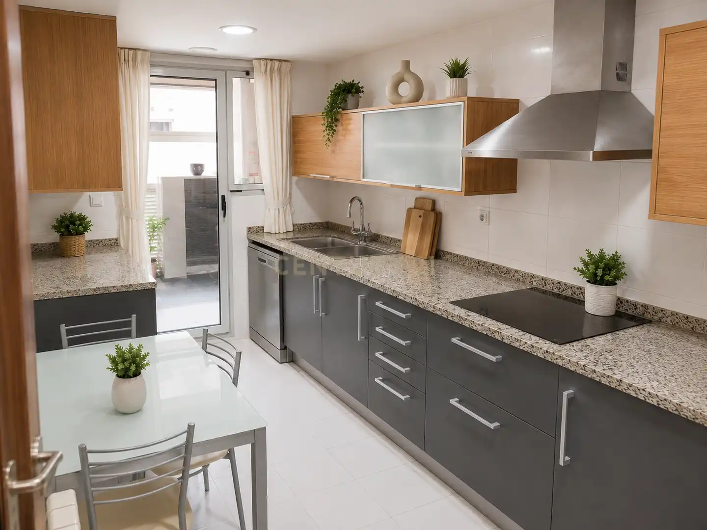 Cocina de Apartamento en venta en Burjassot con Aire acondicionado y Trastero