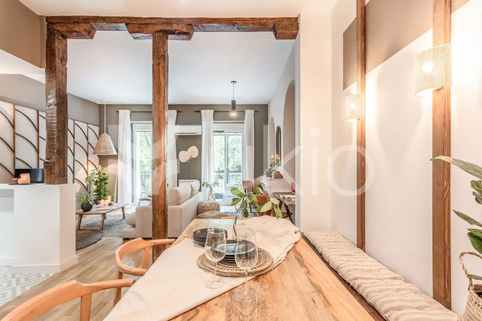 Appartement compact avec terrasse à louer à Calle de Trafalgar, imagen 8