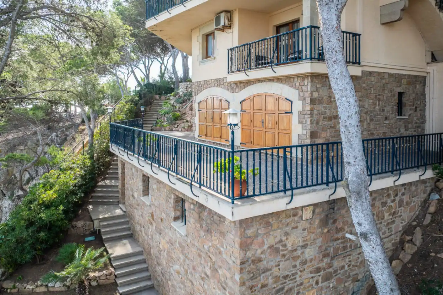 Vista exterior de Casa o chalet en venta en Palafrugell con Aire acondicionado, Calefacción y Jardín privado